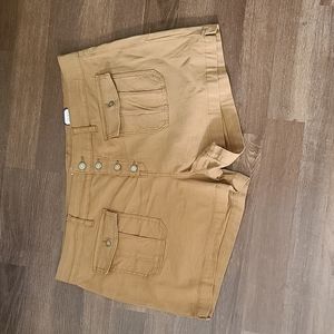 Caramel Cargo Shorts